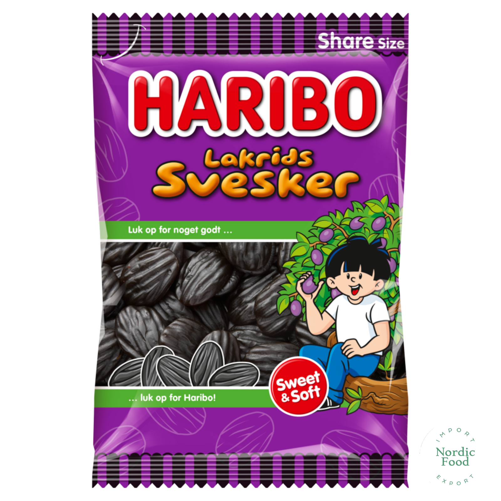 Lakrids Svesker 375 g