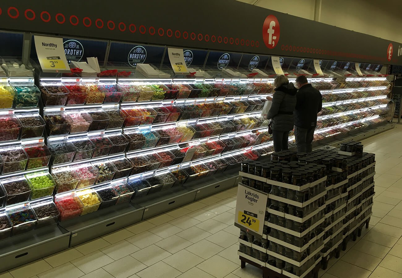 Confectionery store display