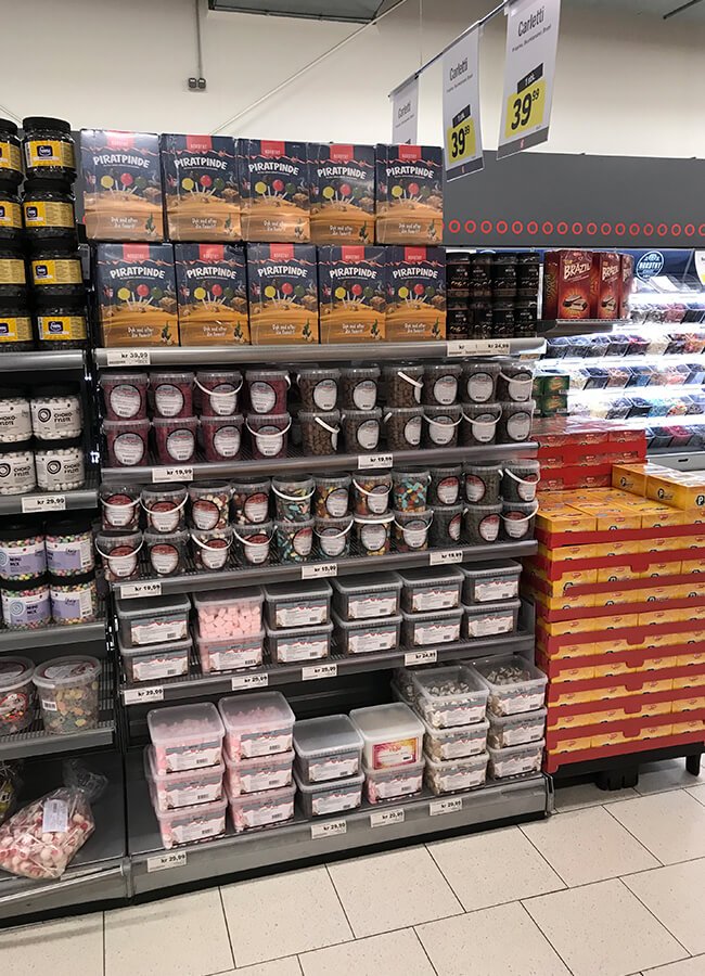 Confectionery store display